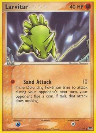 Larvitar 011  POP Series 1