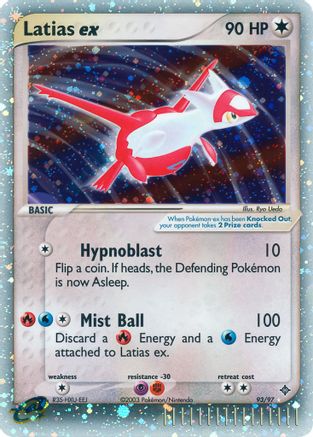 Latias ex 093/97 - Holofoil Dragon