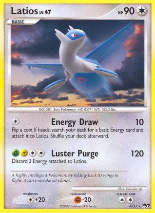 Latios 004  - Holofoil POP Series 7