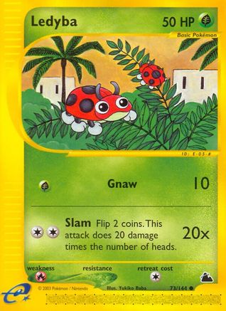 Ledyba 073/144 - Reverse Holofoil Skyridge