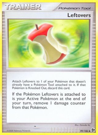 Leftovers 099/106  - Reverse Holofoil Great Encounters