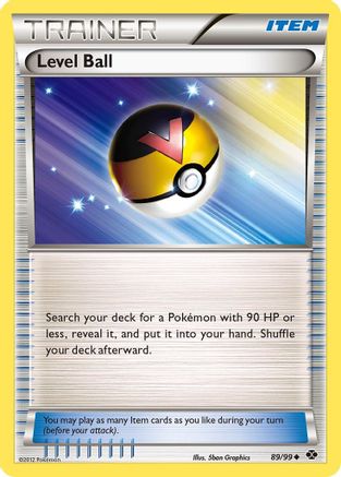 Level Ball 089/99  - Reverse Holofoil Next Destinies