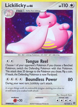 Lickilicky 012/132 - Holofoil Secret Wonders