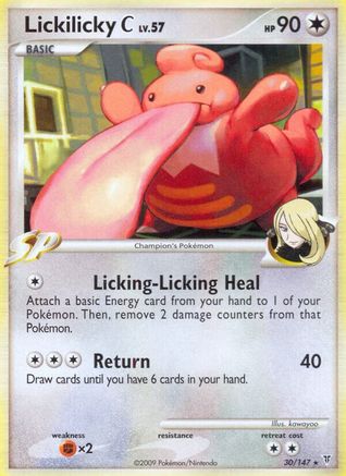 Lickilicky C 030/147  - Reverse Holofoil Supreme Victors