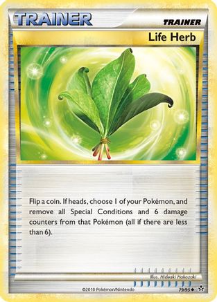 Life Herb 079/95  - Reverse Holofoil Unleashed