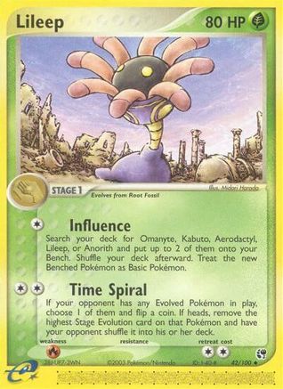 Lileep 042/100 - Reverse Holofoil Sandstorm