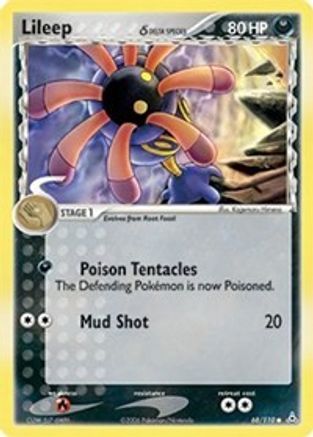Lileep (Delta Species) 068/110 - Reverse Holofoil Holon Phantoms