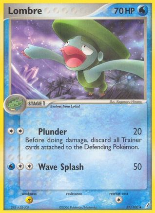 Lombre 037/100 - Reverse Holofoil Crystal Guardians