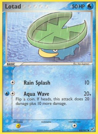 Lotad 063/107 - Reverse Holofoil Deoxys