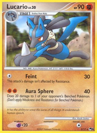 Lucario 002  POP Series 6
