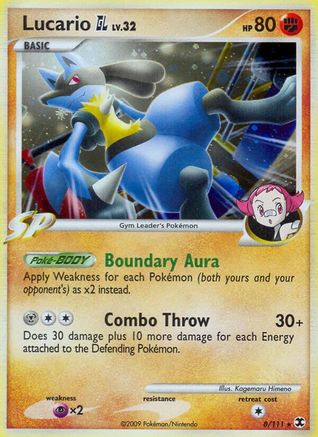 Lucario GL 008/111  - Holofoil Rising Rivals