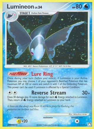 Lumineon 011/123  - Holofoil Mysterious Treasures