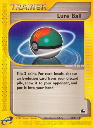 Lure Ball 128/144 - Reverse Holofoil Skyridge