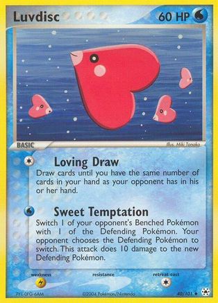 Luvdisc 040/101 - Reverse Holofoil Hidden Legends