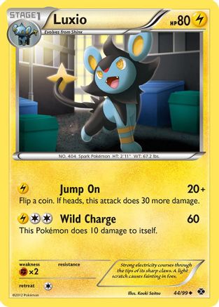 Luxio 044/99 - Reverse Holofoil Next Destinies