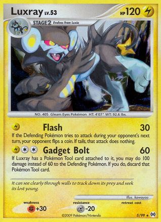 Luxray 005/99  - Reverse Holofoil Arceus