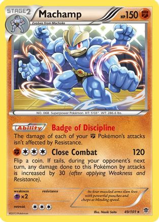 Machamp 049/101  - Holofoil Plasma Blast
