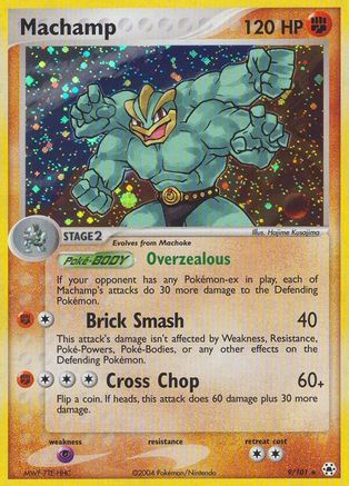 Machamp 009/101 - Reverse Holofoil Hidden Legends