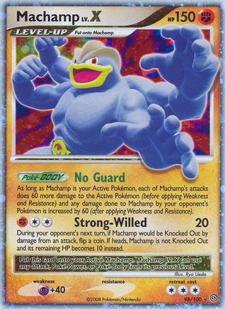 Machamp LV.X 098/100  - Holofoil Stormfront