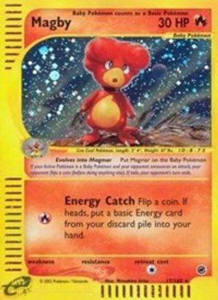 Magby 017/165 - Reverse Holofoil Expedition