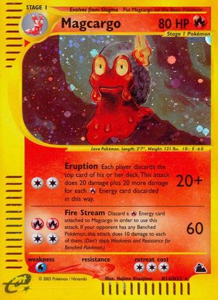 Magcargo H16/H32 - Holofoil Skyridge