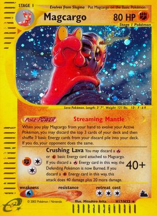 Magcargo H17/H32 - Holofoil Skyridge