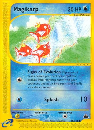 Magikarp 075/144 - Reverse Holofoil Skyridge