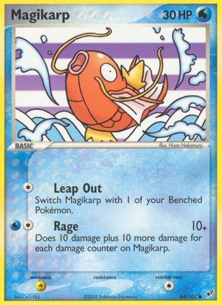 Magikarp 064/107 - Reverse Holofoil Deoxys