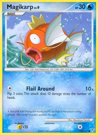 Magikarp 110/147  - Reverse Holofoil Supreme Victors