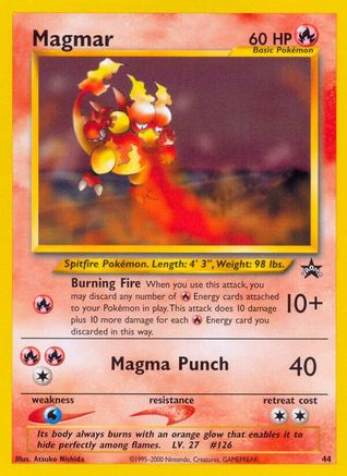 Magmar 044/53 WoTC Promo
