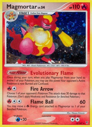Magmortar 006/147  - Holofoil Supreme Victors