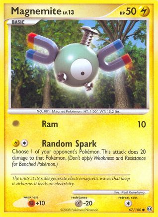 Magnemite 067/100  - Reverse Holofoil Stormfront