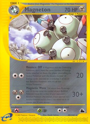 Magneton 020/144 - Reverse Holofoil Skyridge