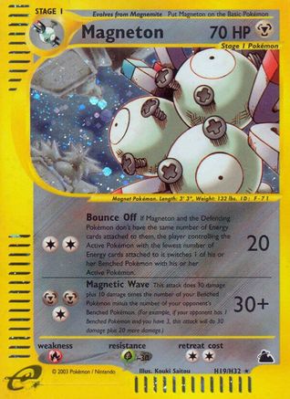 Magneton H19/H32 - Holofoil Skyridge