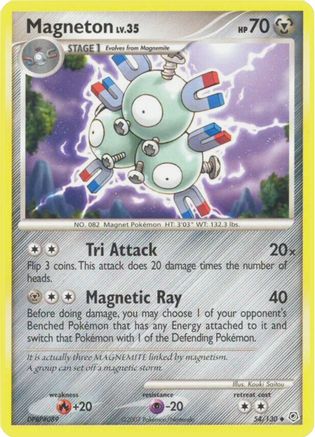 Magneton 054/130  - Reverse Holofoil Diamond and Pearl