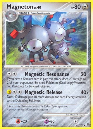 Magneton 042/100  - Reverse Holofoil Stormfront