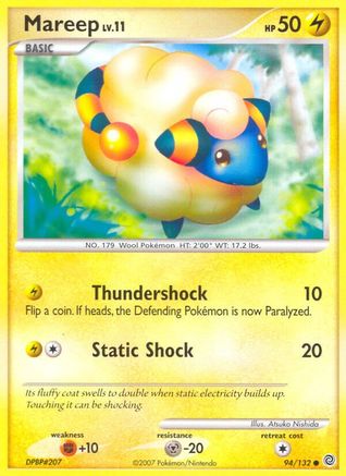 Mareep 094/132  Secret Wonders