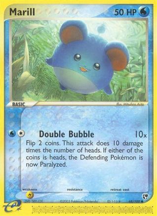 Marill 068/100 - Reverse Holofoil Sandstorm