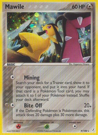 Mawile 009/100 - Reverse Holofoil Crystal Guardians