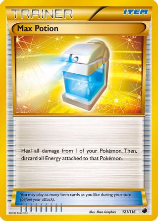 Max Potion 121/116  - Holofoil Plasma Freeze