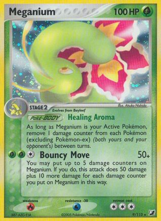 Meganium 009/115 - Holofoil Unseen Forces
