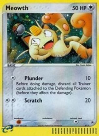 Meowth (EX Series Collector's Tin) 013  - Holofoil Nintendo Promos