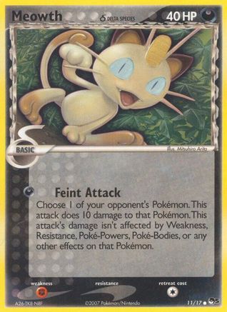 Meowth (Delta Species) 011  POP Series 5