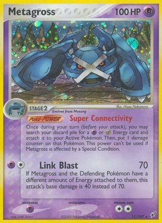 Metagross 011/107 - Holofoil Deoxys