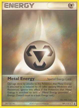 Metal Energy (Special) 107/113 - Reverse Holofoil Delta Species