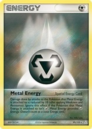 Metal Energy (Special) 095/110 - Reverse Holofoil Holon Phantoms