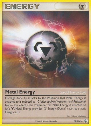 Metal Energy 095/100  - Reverse Holofoil Majestic Dawn