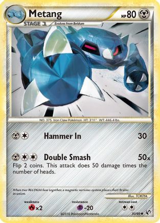 Metang 030/90  - Reverse Holofoil Undaunted
