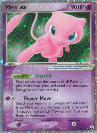 Mew ex 088/92 - Holofoil Legend Maker