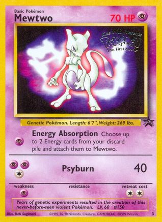 Mewtwo (Movie Promo) 003/53 WoTC Promo